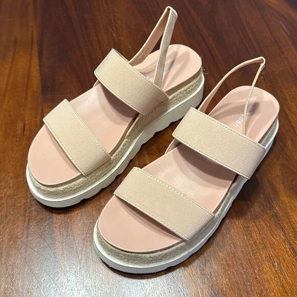 Madden Girl Marcy Platform Chunky Light Pink Sandals Women’s US 8M - Picture 1 of 8